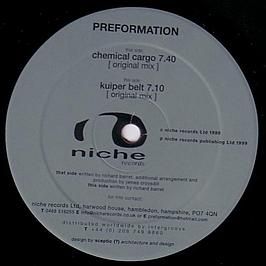 Preformation - Chemical Cargo - Niche