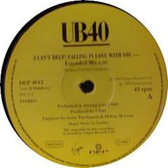 Ub40 - I Cant Help Falling In Love With You - Virgin