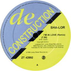 Sha Lor - I'm In Love - Deconstruction
