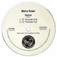 Maria Rowe - Sexual - Ffrr
