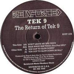 Tek 9 - Return Of Tek 9 - Reinforced