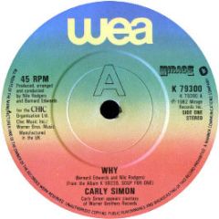 Carly Simon - WHY - WEA