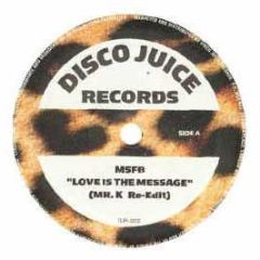 Mfsb - Love Is The Message (Danny Krivit) - Disco Juice Records