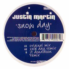 Justin Martin - Snow Day - Utensil Records