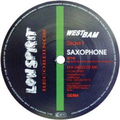 Westbam - Alarm Clock / Saxophone - Swanyard