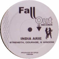 India Arie - Strength Courage & Wisdom - Fall Out Records