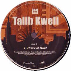 Talib Kweli - Peace Of Mind - Hi-Rise Records