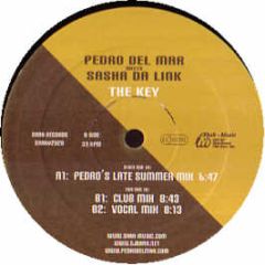 Pedro Del Mar Meets Sasha Da Link - The Key - Shah Records