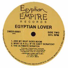 Egyptian Lover - Egypt Egypt / The Ultimate Scratch - Egyptian Empire