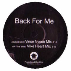Candee Jay - Back For Me (Remixes) - Incentive
