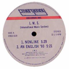 I.M.S (International Music System) - Nonline / An English '93 - Emergency