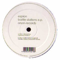 Espion - Battle Stations - Orson Records