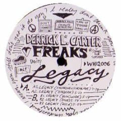 Derrick L Carter - Legacy - Wash House