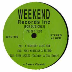 Ashley Beedle - A Midnight Disco Mix - Weekend Records 