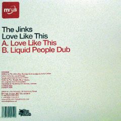 The Jinks - Love Like This - Milk N 2 Sugars