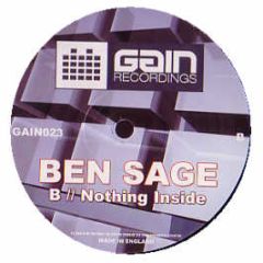 Ben Sage - Nothing Inside - Gain