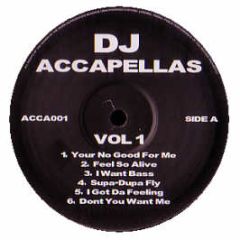 DJ Accapellas - Volume 1 - Acca 001