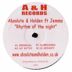 Absolute & Holden Ft Jemma - Rhythm Of The Night - A & H Records 1