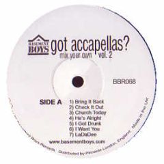 Basement Boys - Got Accapellas Vol.2 - Basement Boys