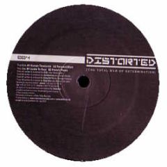 Various Artists - The Total War Of Extermination EP - Distorted Records 4