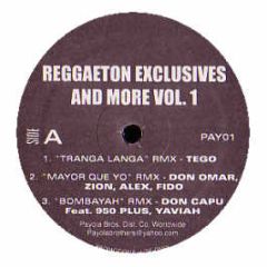 DJ Rei Double R - Reggaeton Exclusives Vol. 1 - Payola