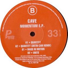 Cave - Momentum EP (Orange Vinyl) - Primate
