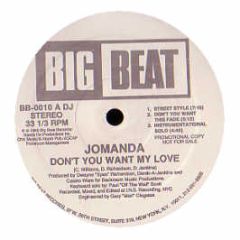 Jomanda - Don't You Want My Love - Big Beat