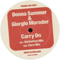 Donna Summer & Giorgio Moroder - Carry On - Almighty