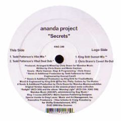 Ananda Project - Secrets (Remixes) - Nite Grooves