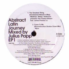 Julius Papp - Abstract Latin Journey EP (Part 1) - Nitegrooves