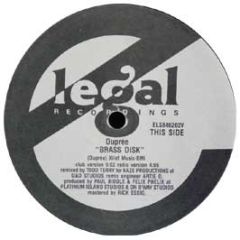 Dupree - Brass Disk - Elegal