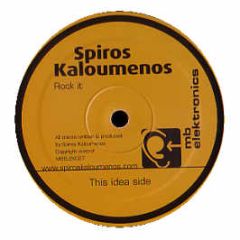Spiros Kaloumenos - Rock It - Mb Elektronics