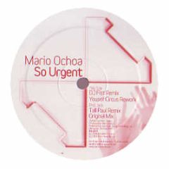 Mario Ochoa - So Urgent - Intra