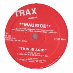 Maurice - This Is Acid - Trax Classics