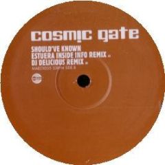 Cosmic Gate - Should'Ve Known (Remixes) - Maelstrom