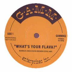 Craig David / Brandy - What's Your Flava? / What About Us? (Remixes) - Gamm