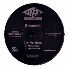 Shareefa - Cry No More - Disturbing Tha Peace