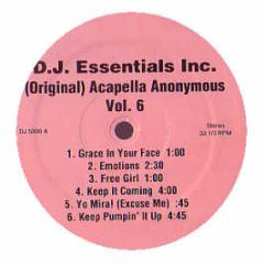 Acappella Anonymous - Volume 6 - DJ Essentials