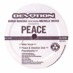 Ruben Mancias Feat. Michelle Weeks - Peace - Devotion