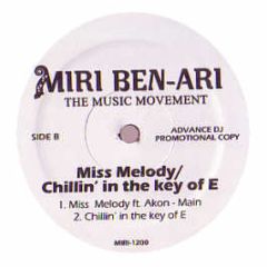 Miri Ben-Ari Ft. Akon - Miss Melody - White