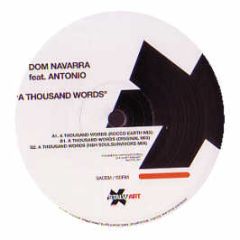 Dom Navarra Feat. Antonio - A Thousand Words - Stalwart