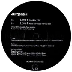 Juergens - Love It - Room Recordings