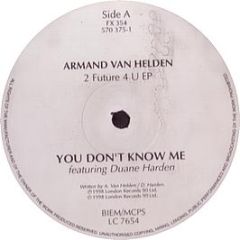 Armand Van Helden - 2 Future 4 U EP - FFRR