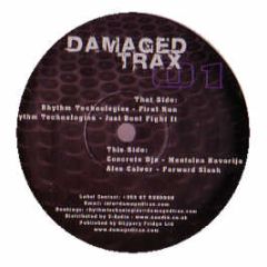 Various Artists - First Run EP - Damaged Trax 1