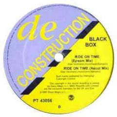 Black Box - Ride On Time (Remixes) - Deconstruction