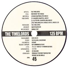 The Timelords - Doctorin' The Tardis - KLF