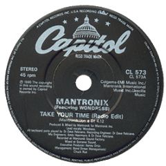 Mantronix - Take Your Time - Capitol