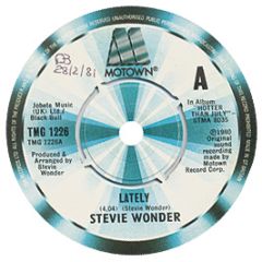 Stevie Wonder - Lately - Motown