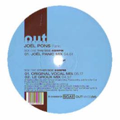 Joel Pons - Panic - Out Records