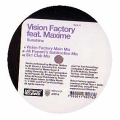 Vision Factory Feat. Maxime - Sunshine - Just For Fun Recordings